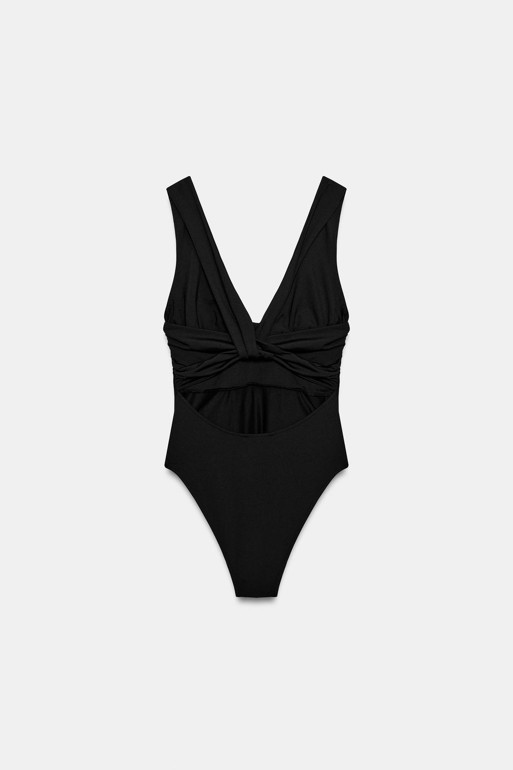 БОДИ ИЗ ПОЛИАМИДА С ОТКРЫТОЙ СПИНОЙ