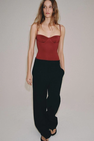 Кружевное боди из полиамида