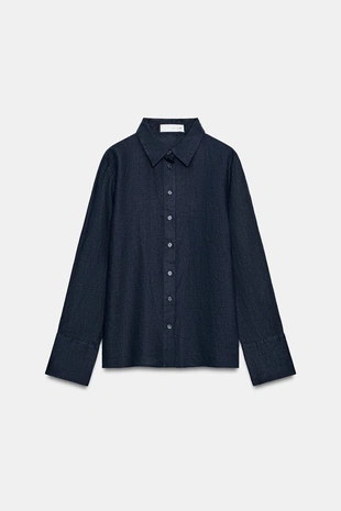 Рубашка из 100% льна — Zw Collection