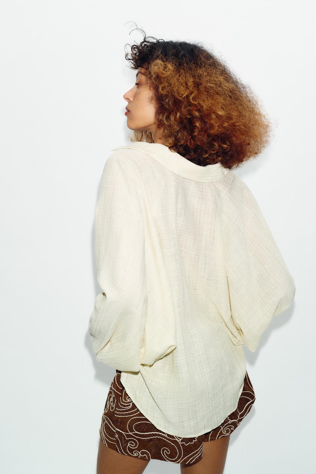 РУБАШКА С БЛЕСТЯЩЕЙ НИТЬЮ