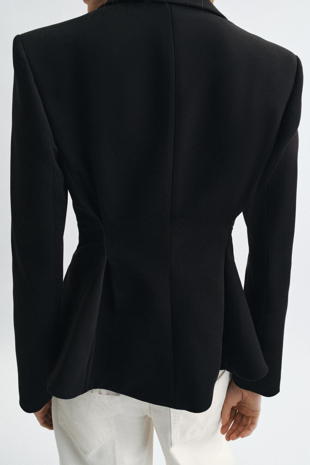 БЛЕЙЗЕР ИЗ РЕЛЬЕФНОЙ ТКАНИ С БАСКОЙ — ZW COLLECTION