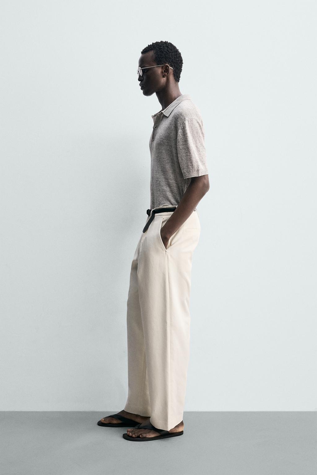 ТРИКОТАЖНОЕ ПОЛО ИЗ 100% ЛЬНА