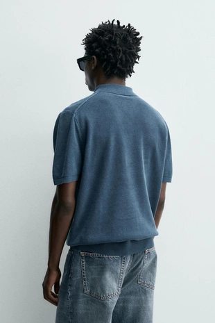 Поло из вареного трикотажа- Заказать в России