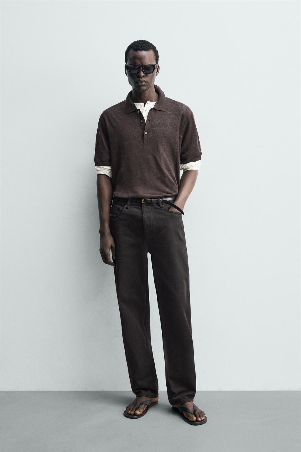 ТРИКОТАЖНОЕ ПОЛО ИЗ 100% ЛЬНА