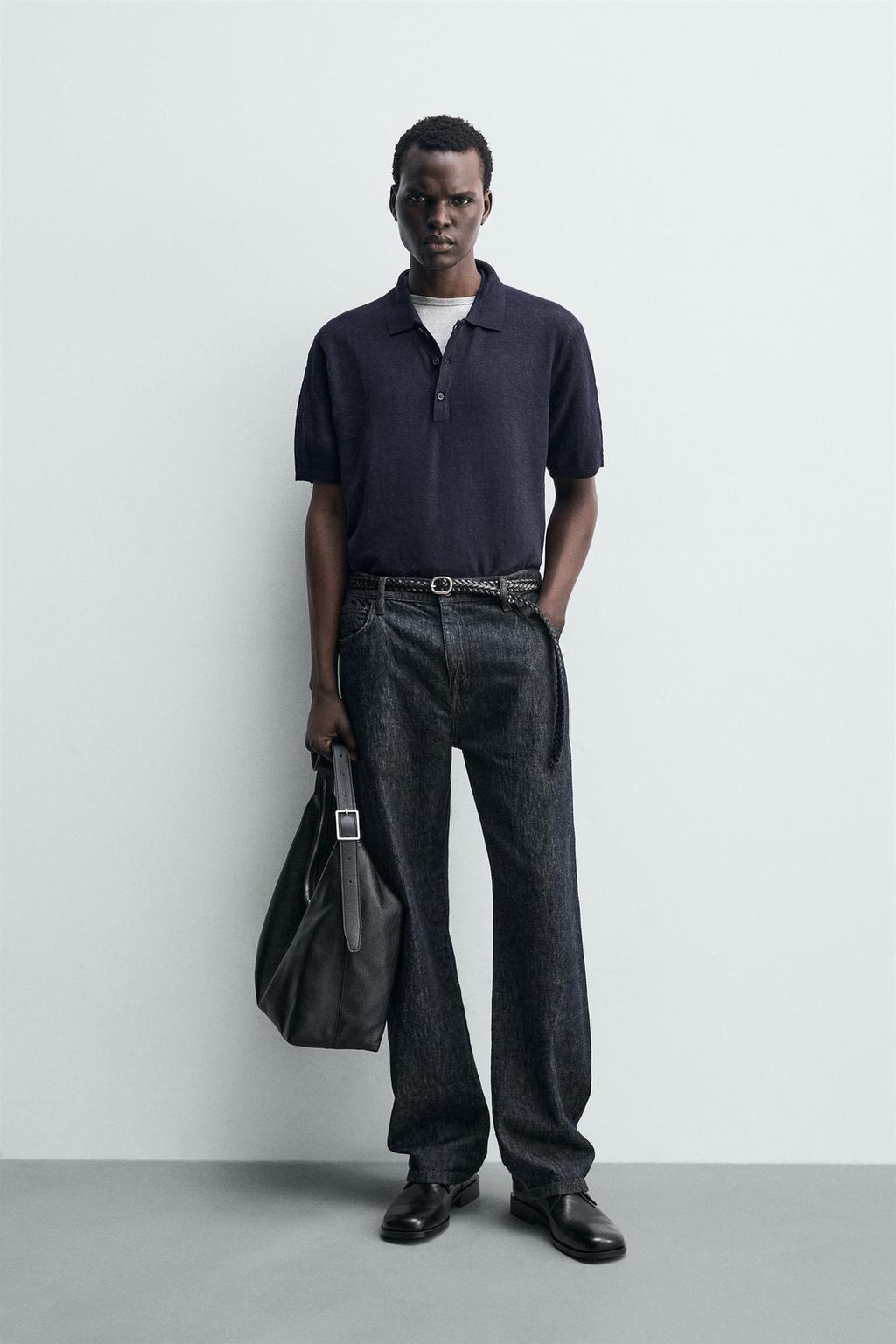 ТРИКОТАЖНОЕ ПОЛО ИЗ 100% ЛЬНА