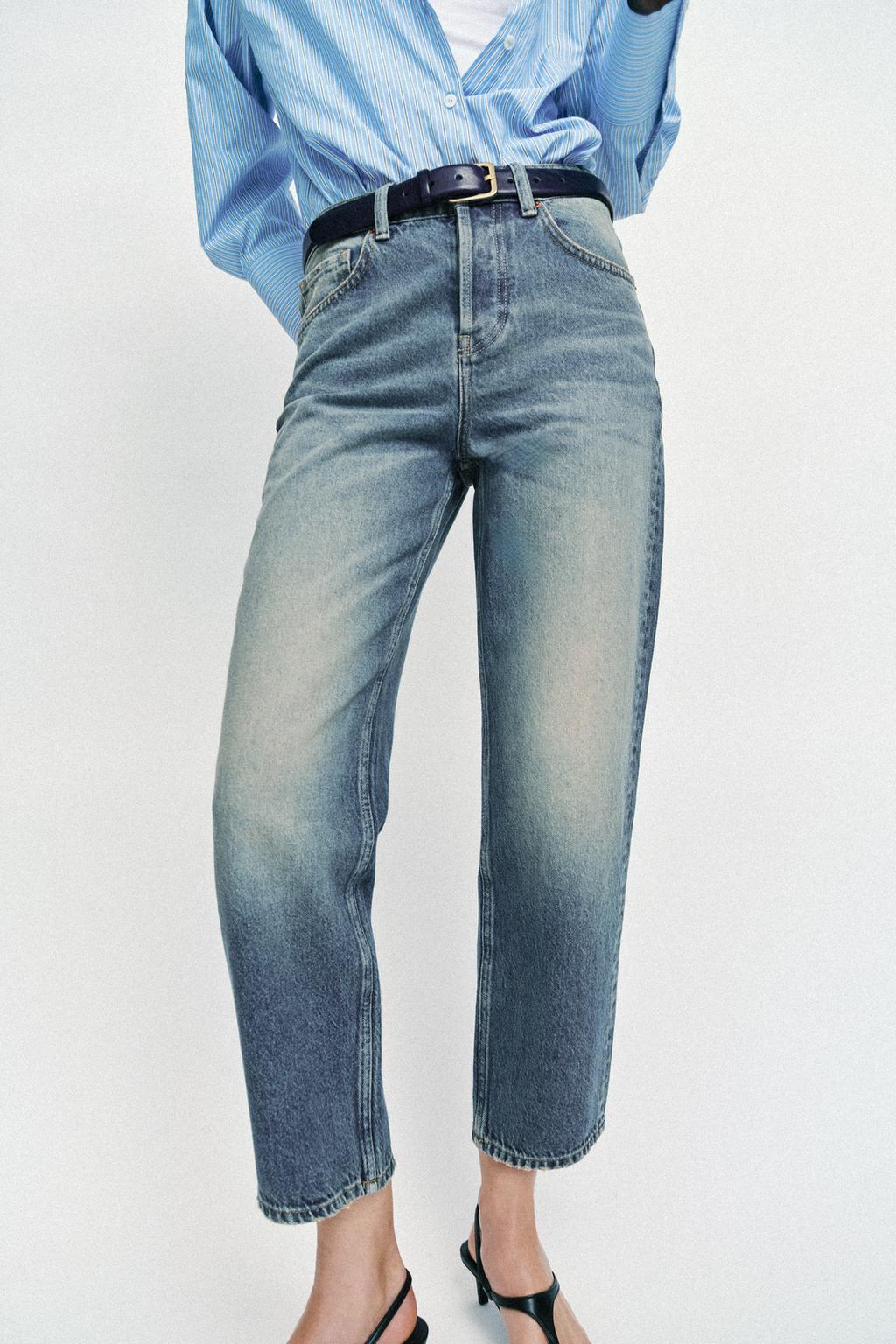 УКОРОЧЕННЫЕ ДЖИНСЫ Z1975 SLIM СО СРЕДНЕЙ ПОСАДКОЙ