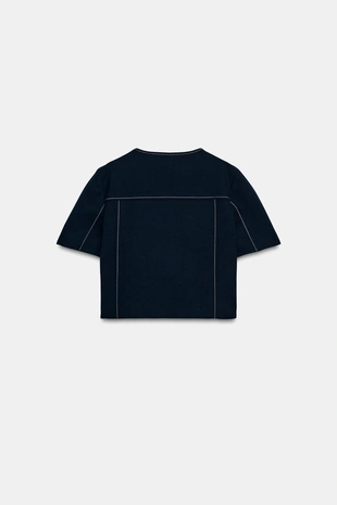 Блейзер с коротким рукавом- Заказать в России