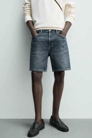 Джинсовые шорты Regular Fit- Заказать в России