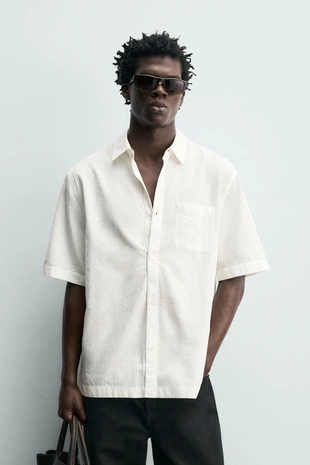 Рубашка жаккард рельефная- Заказать в России