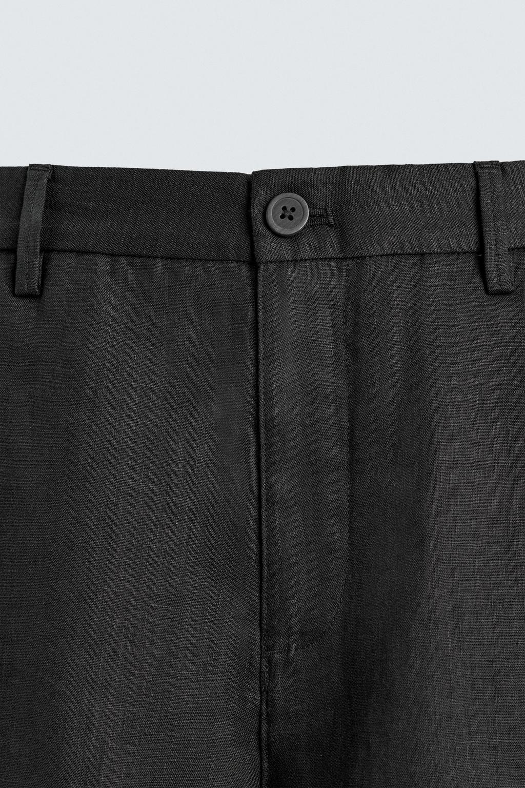 БЕРМУДЫ ИЗ 100% ЛЬНА КЛАССИЧЕСКОГО КРОЯ