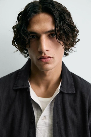 Рубашка из выстиранной ткани- Заказать в России