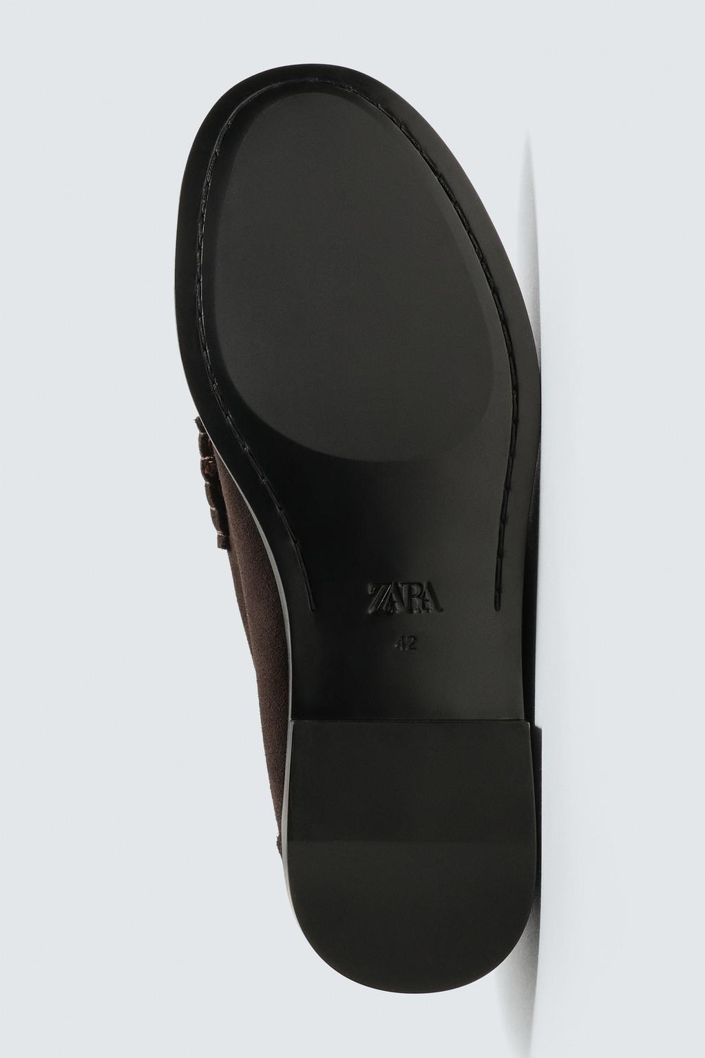 КОЖАНЫЕ ЛОФЕРЫ С ПЛАНКОЙ