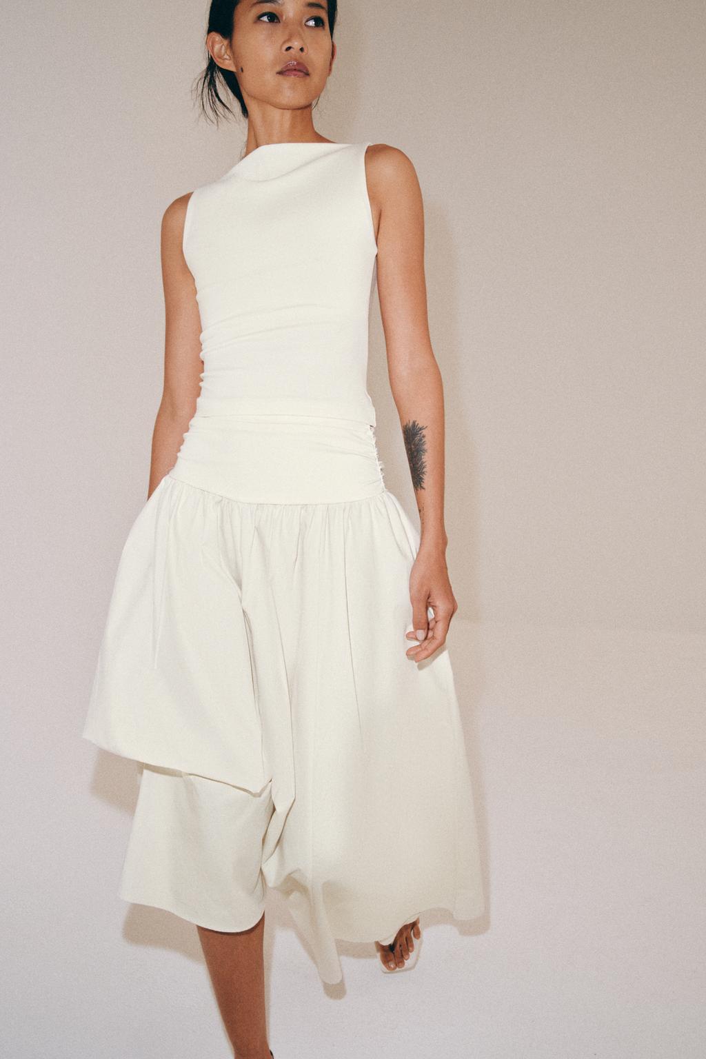 ОБЪЕМНАЯ КОМБИНИРОВАННАЯ ЮБКА