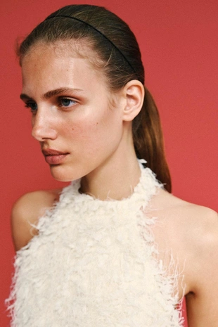 Мини-платье с бахромой- Заказать в России