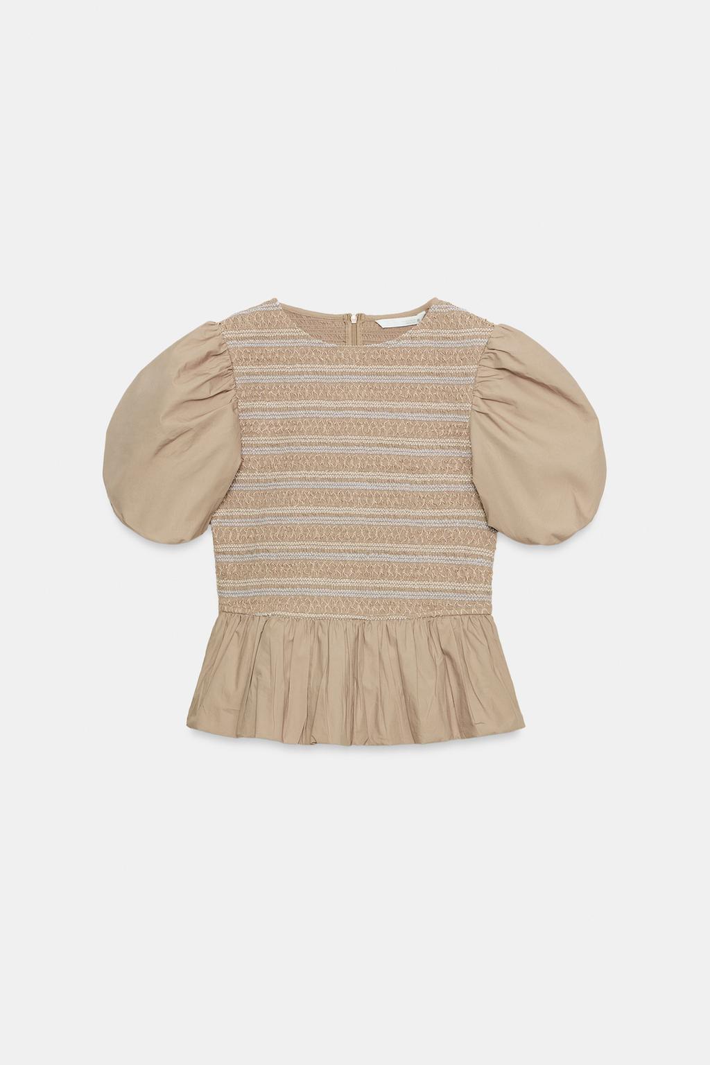 ТОП-БАЛЛОН С ВЫШИВКОЙ И ЖАТЫМ ЭФФЕКТОМ