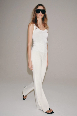 Топ из тонкого трикотажа