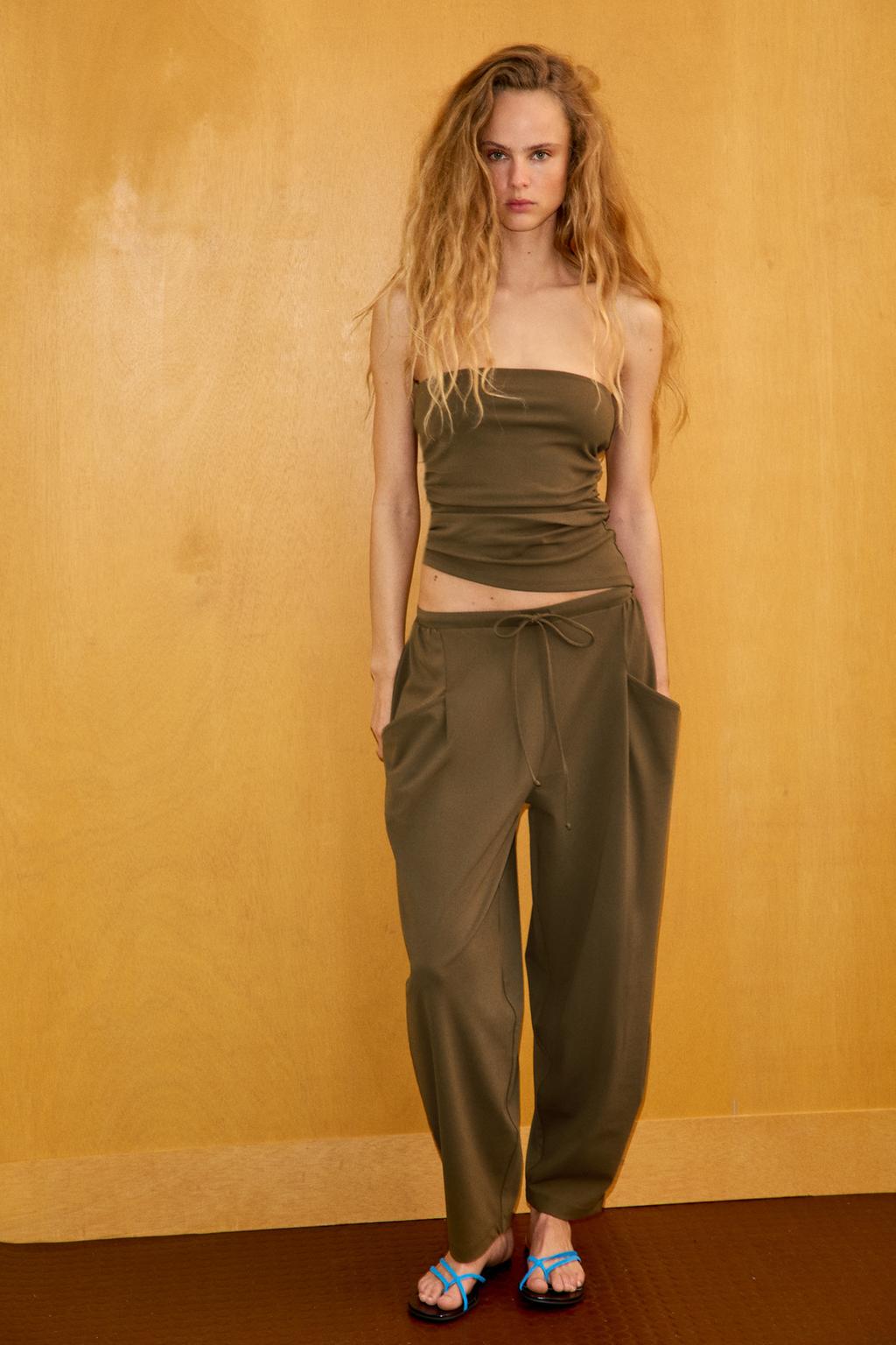 ТОП БАНДО ДРАПИРОВАННЫЙ ТЕКСТУРНЫЙ