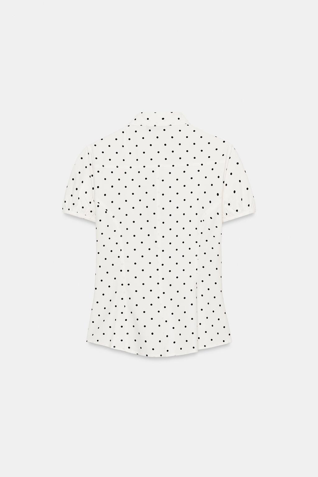 ТОП ИЗ ПОПЛИНА С ЗАВЯЗКАМИ