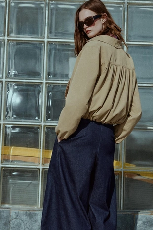 Объемная куртка- Заказать в России