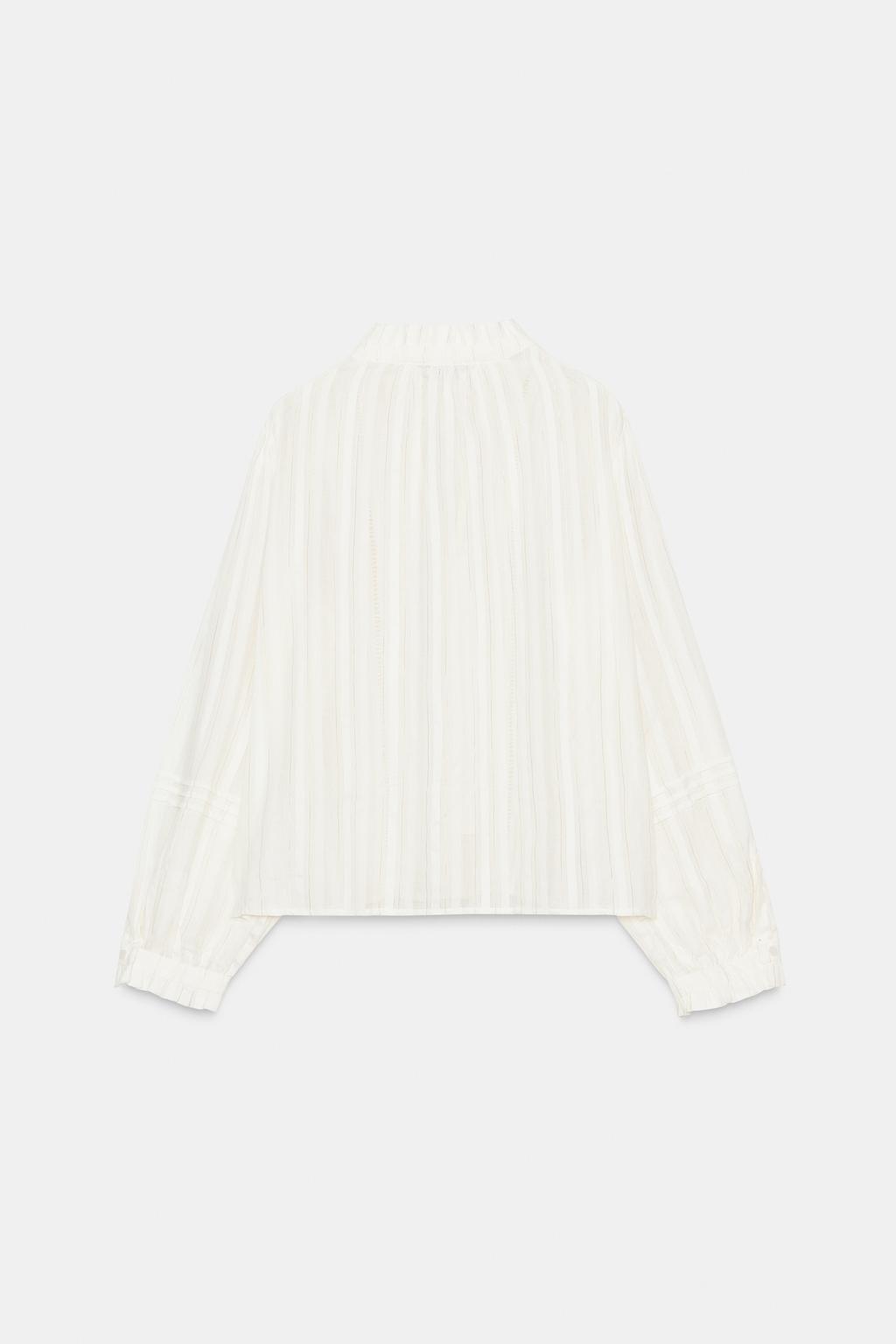 БЛУЗА В РОМАНТИЧЕСКОМ СТИЛЕ С КРУЖЕВОМ