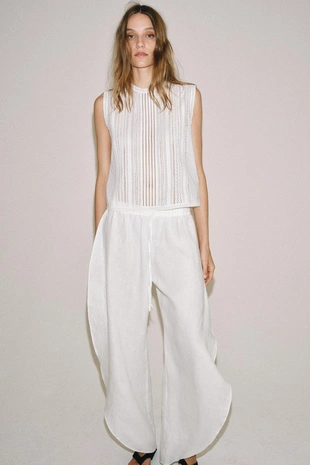 Блуза с вышивкой в романтическом стиле — Zw Collection- Заказать в России