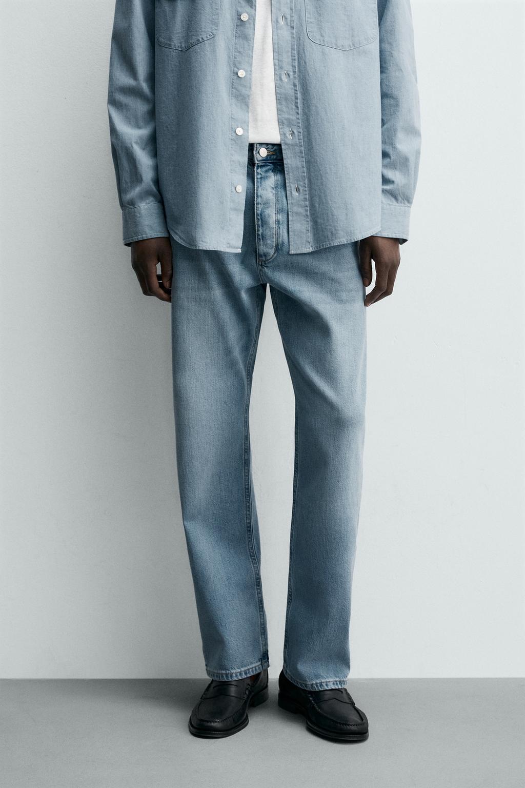 ДЖИНСЫ STRAIGHT ANKLE FIT ИЗ ХЛОПКА И ЛИОЦЕЛЛА