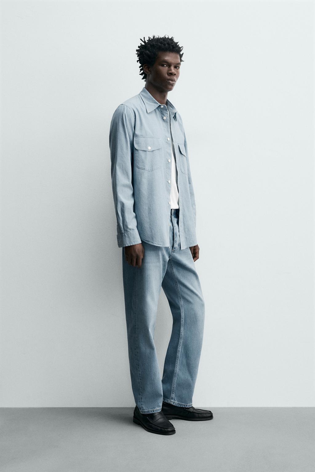 ДЖИНСЫ STRAIGHT ANKLE FIT ИЗ ХЛОПКА И ЛИОЦЕЛЛА