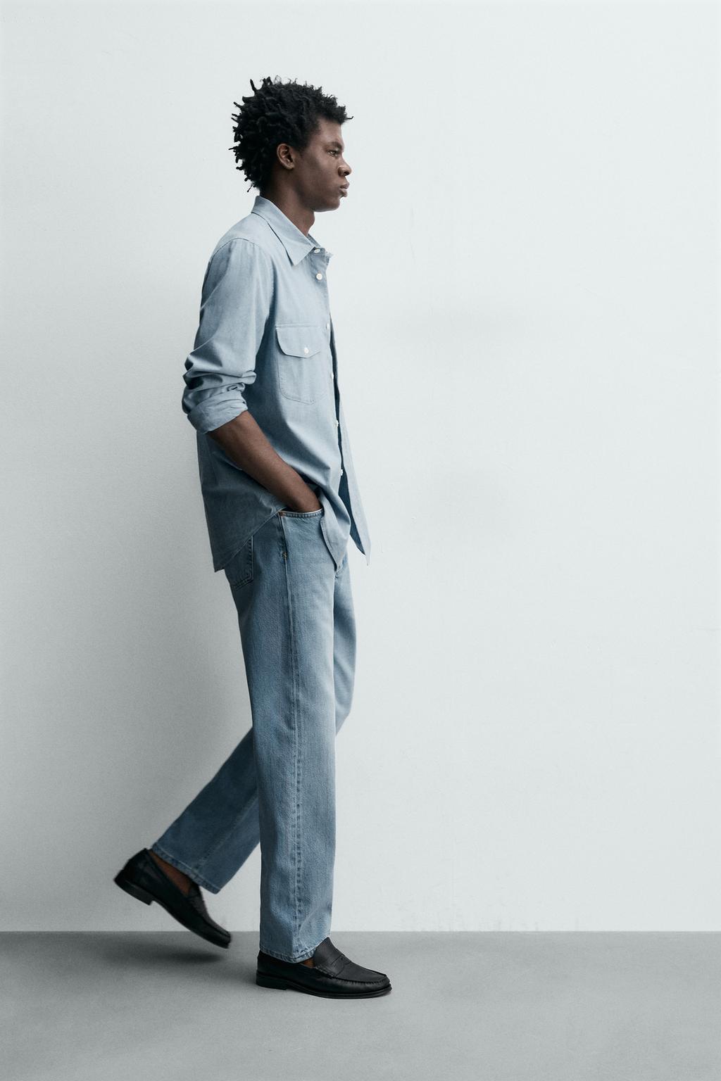 ДЖИНСЫ STRAIGHT ANKLE FIT ИЗ ХЛОПКА И ЛИОЦЕЛЛА