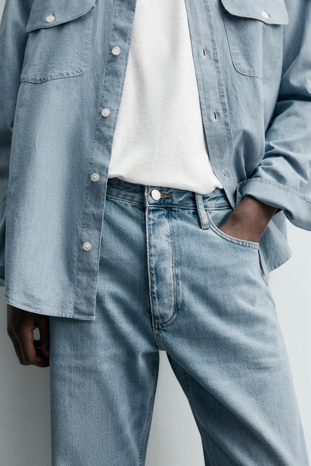 ДЖИНСЫ STRAIGHT ANKLE FIT ИЗ ХЛОПКА И ЛИОЦЕЛЛА