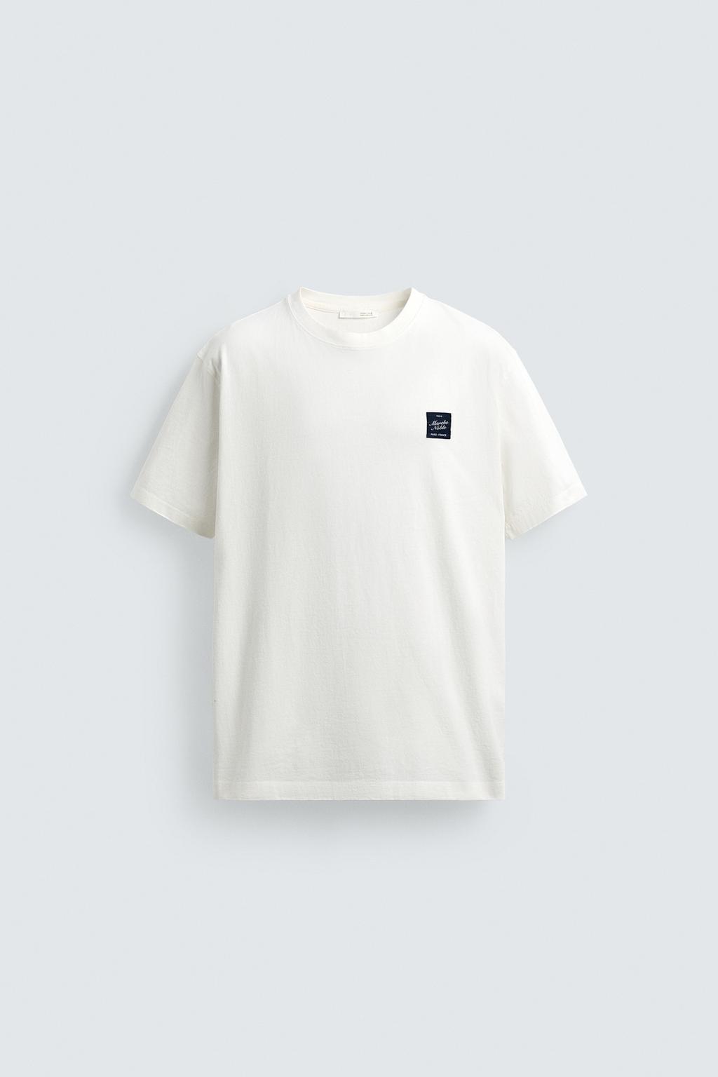 ФУТБОЛКА С КОНТРАСТНЫМ ПРИНТОМ