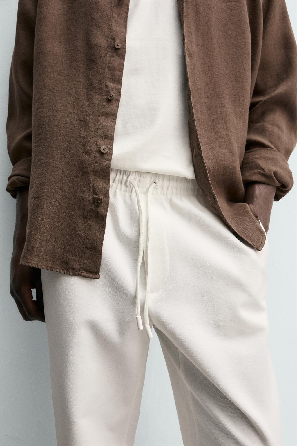 БРЮКИ-ДЖОГГЕРЫ С ПОЯСОМ EASY CARE