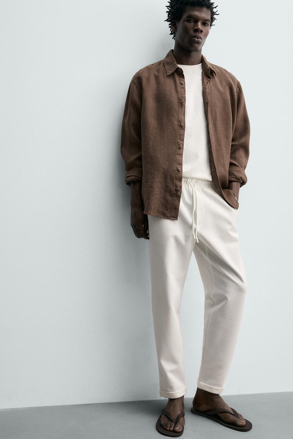 БРЮКИ-ДЖОГГЕРЫ С ПОЯСОМ EASY CARE