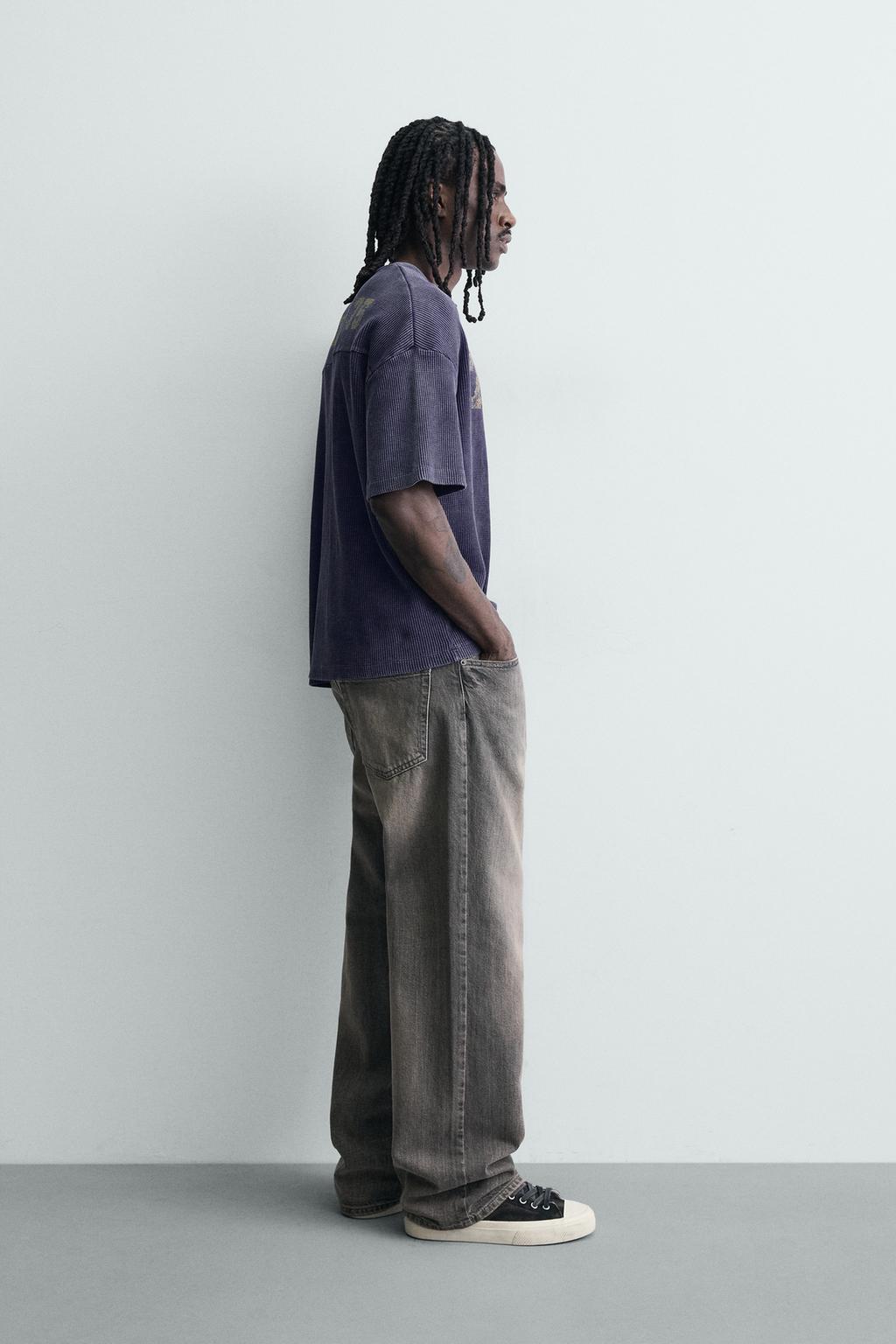 ТОЛСТОВКА ВАФЕЛЬНОЙ СТРУКТУРЫ С ВЫЦВЕТШИМ ПРИНТОМ