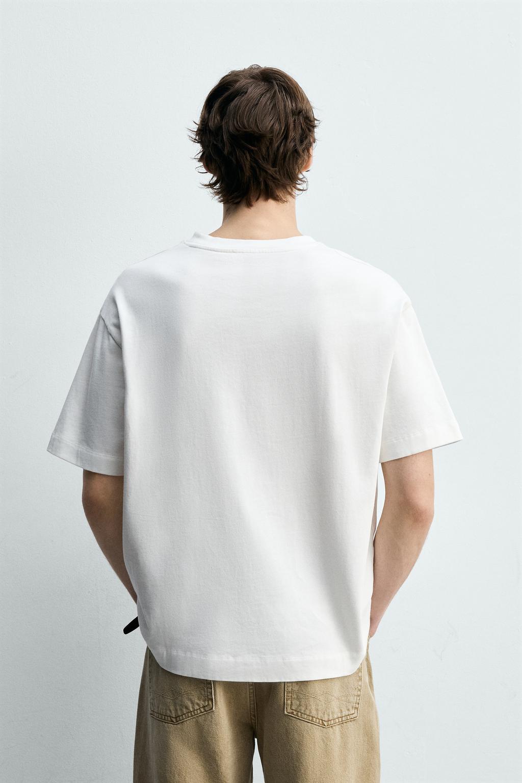 ФУТБОЛКА С ВЫШИВКОЙ И ПРИНТОМ