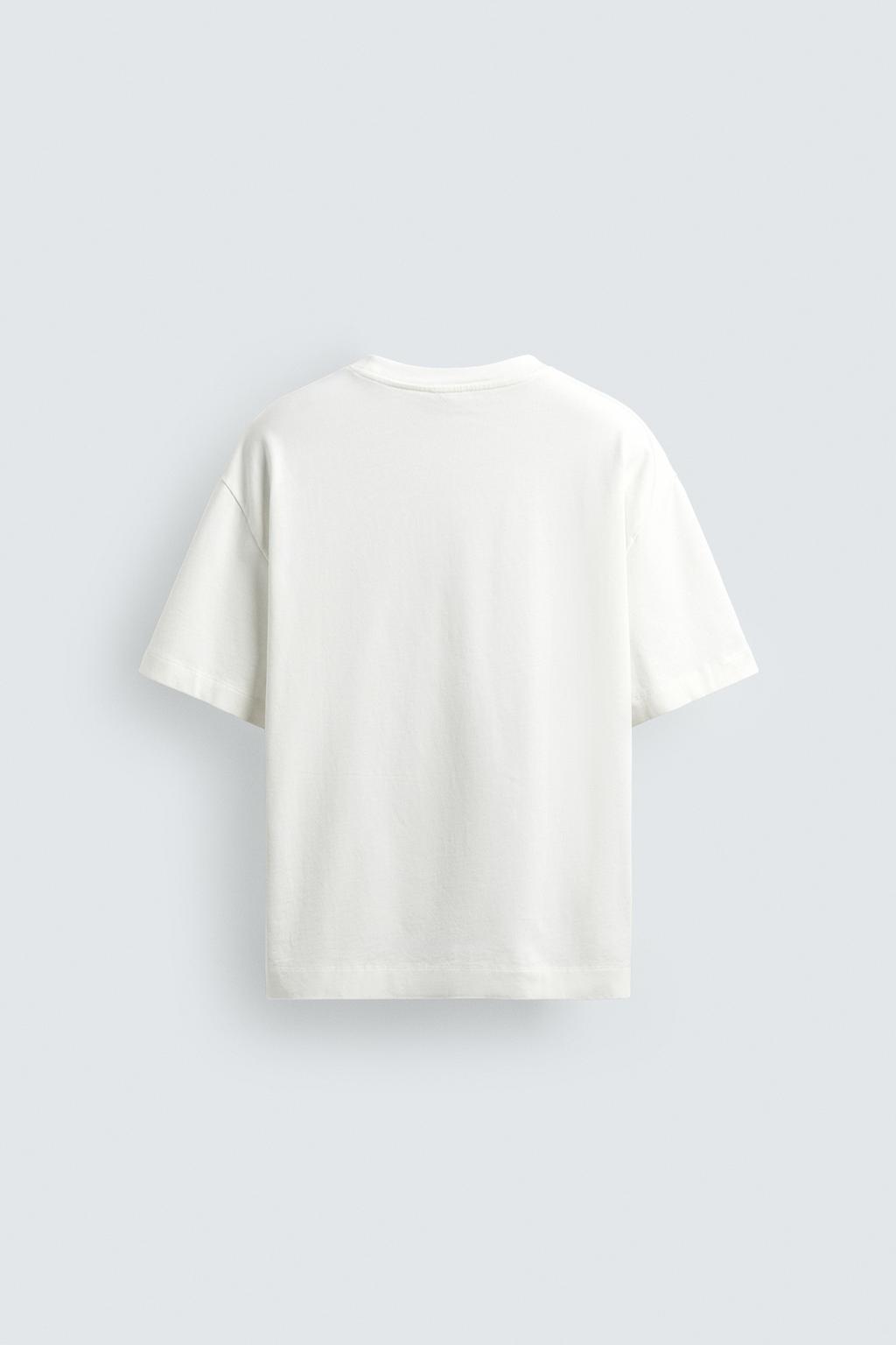 ФУТБОЛКА С ВЫШИВКОЙ И ПРИНТОМ