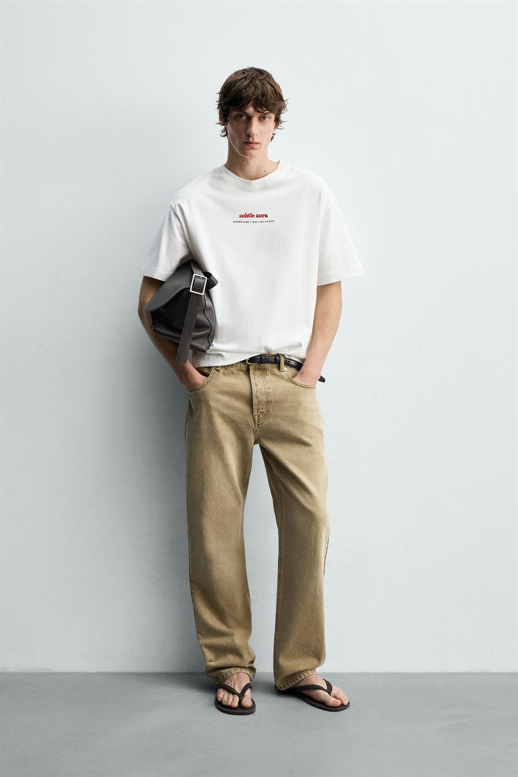 ФУТБОЛКА С ВЫШИВКОЙ И ПРИНТОМ