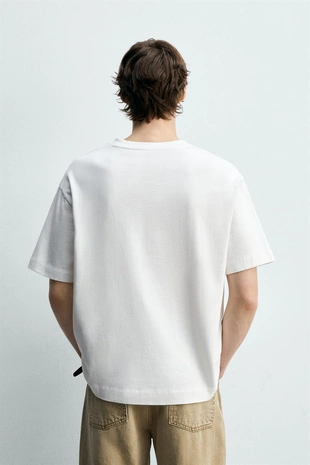 Футболка с вышивкой и принтом- Заказать в России