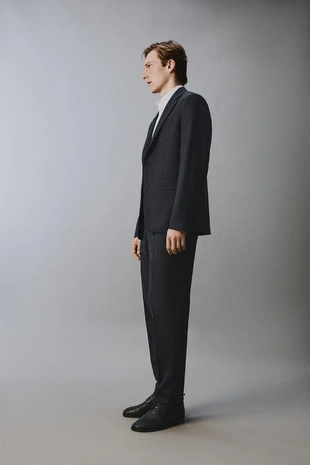 Костюмный блейзер из 100% шерсти в клетку- Заказать в России