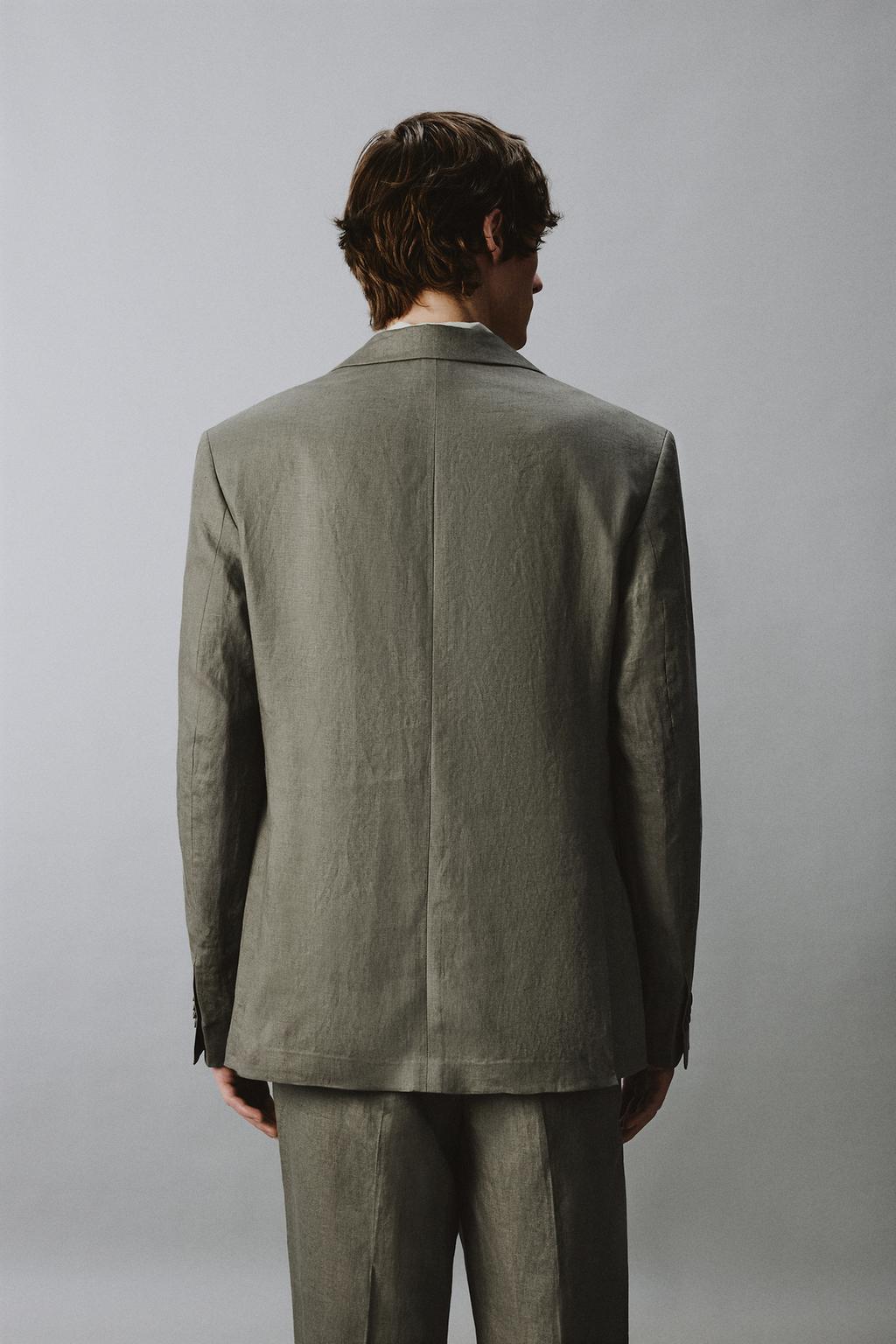 БЛЕЙЗЕР ИЗ 100% ЛЬНА