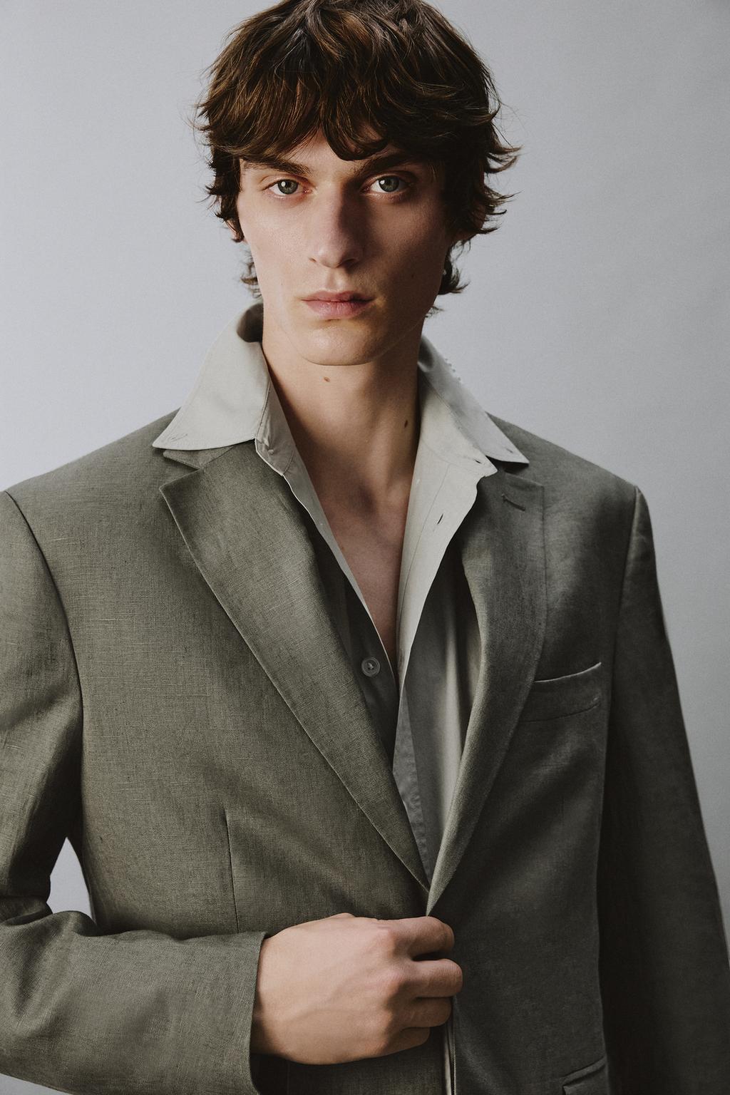 БЛЕЙЗЕР ИЗ 100% ЛЬНА