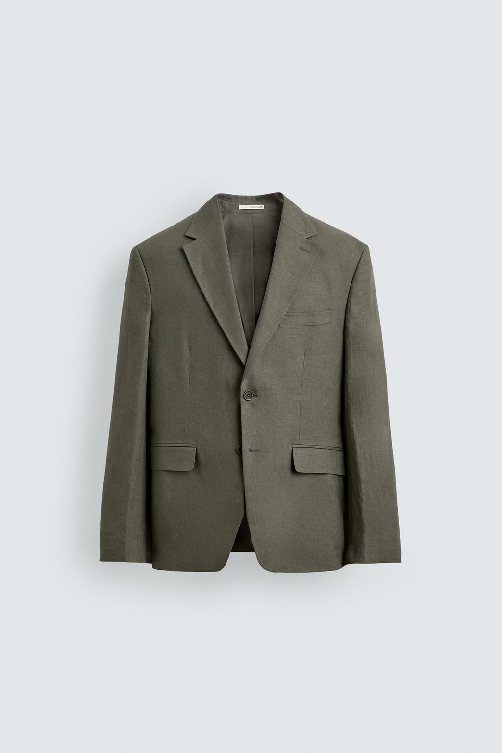 БЛЕЙЗЕР ИЗ 100% ЛЬНА