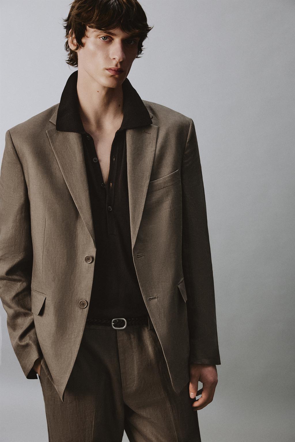 БЛЕЙЗЕР ИЗ 100% ЛЬНА