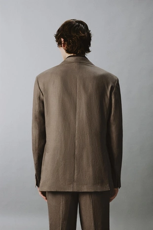Блейзер из 100% льна- Заказать в России