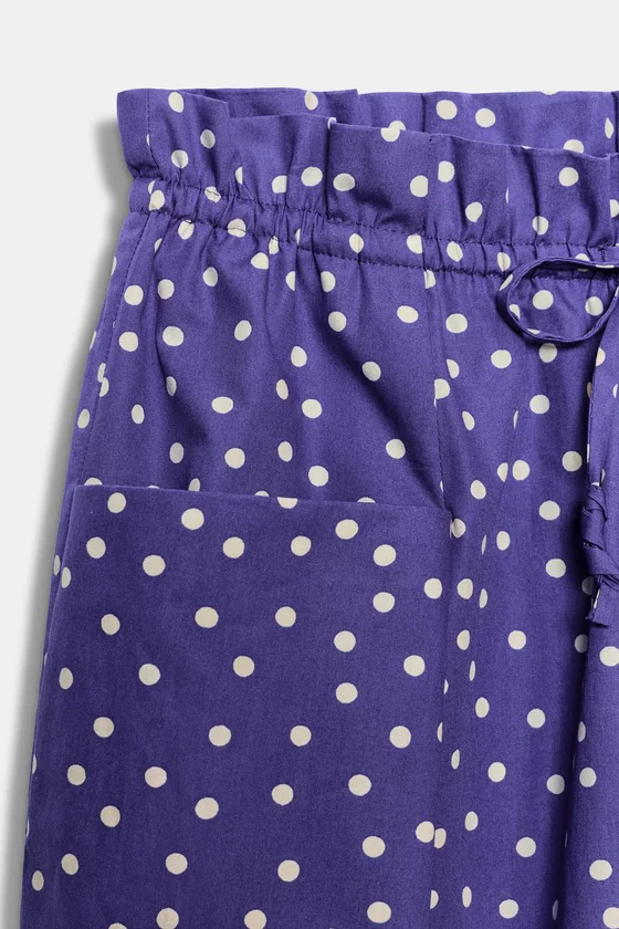 БРЮКИ В ГОРОШЕК — коллекция Zara «ZW»