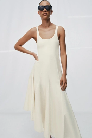 Комбинированное платье годе- Заказать в России