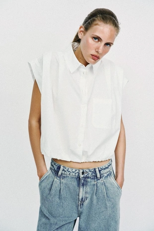 Джинсы Z1975 Wide Leg с защипами- Заказать в России