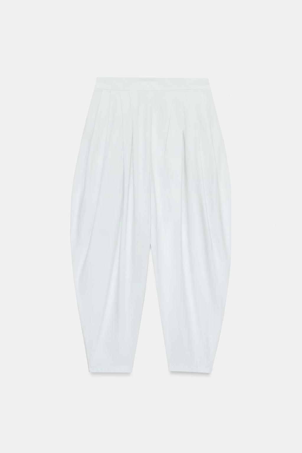 ОБЪЕМНЫЕ БРЮКИ СО СКЛАДКАМИ