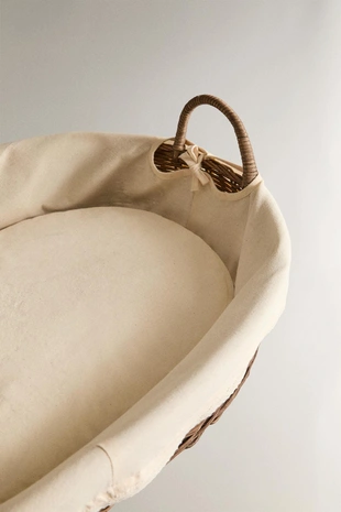 Корзина для пеленального матраца из ротанга- Заказать в России