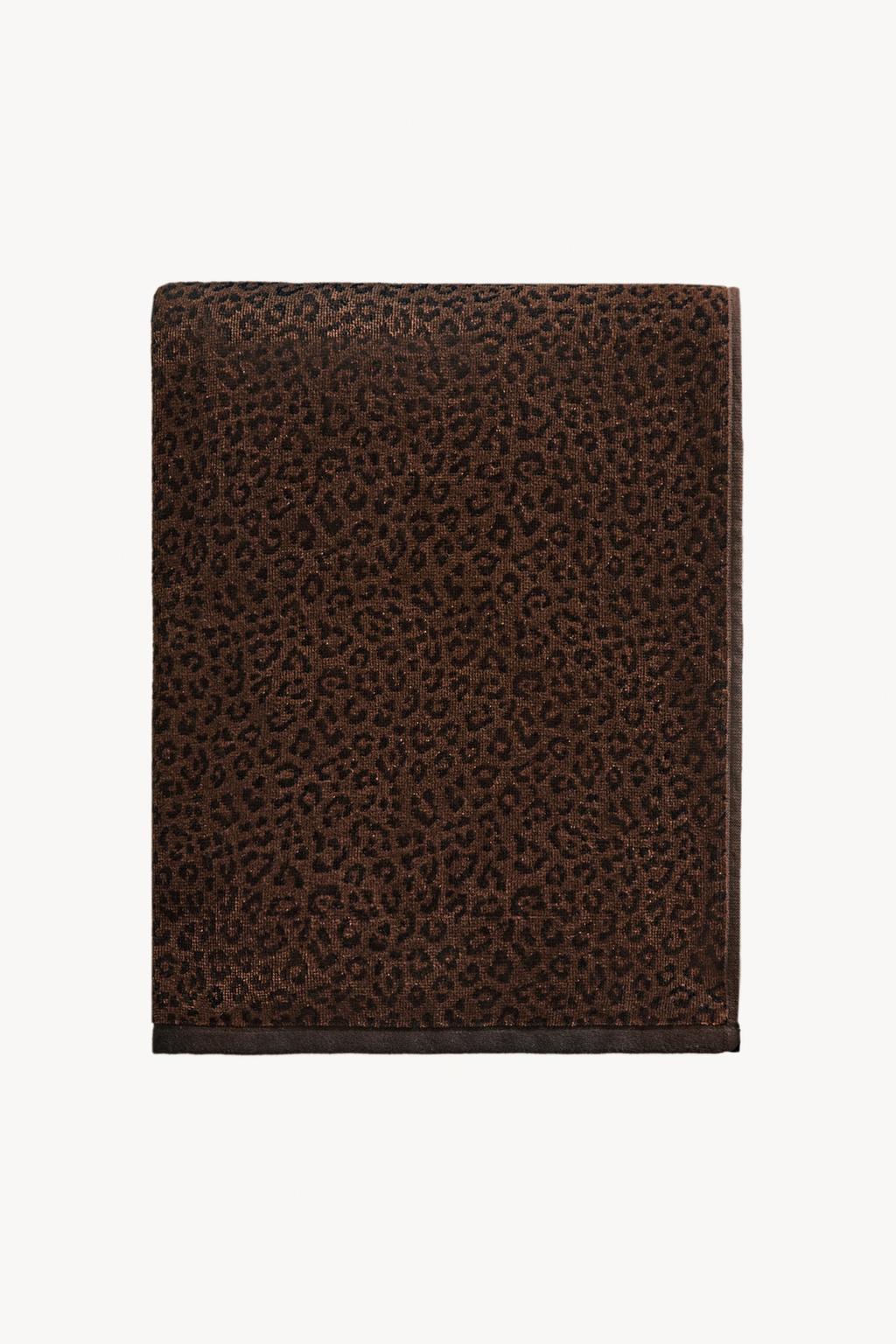 Полотенце для пляжа с животным принтом из велюра