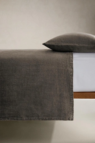 Покрывало из мятого льна (400 г/м²)- Заказать в России